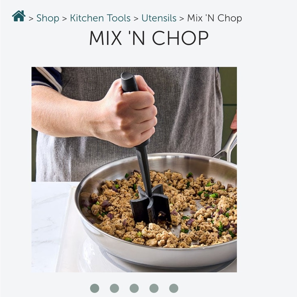 Pampered Chef Mix ‘N Chop New in Package